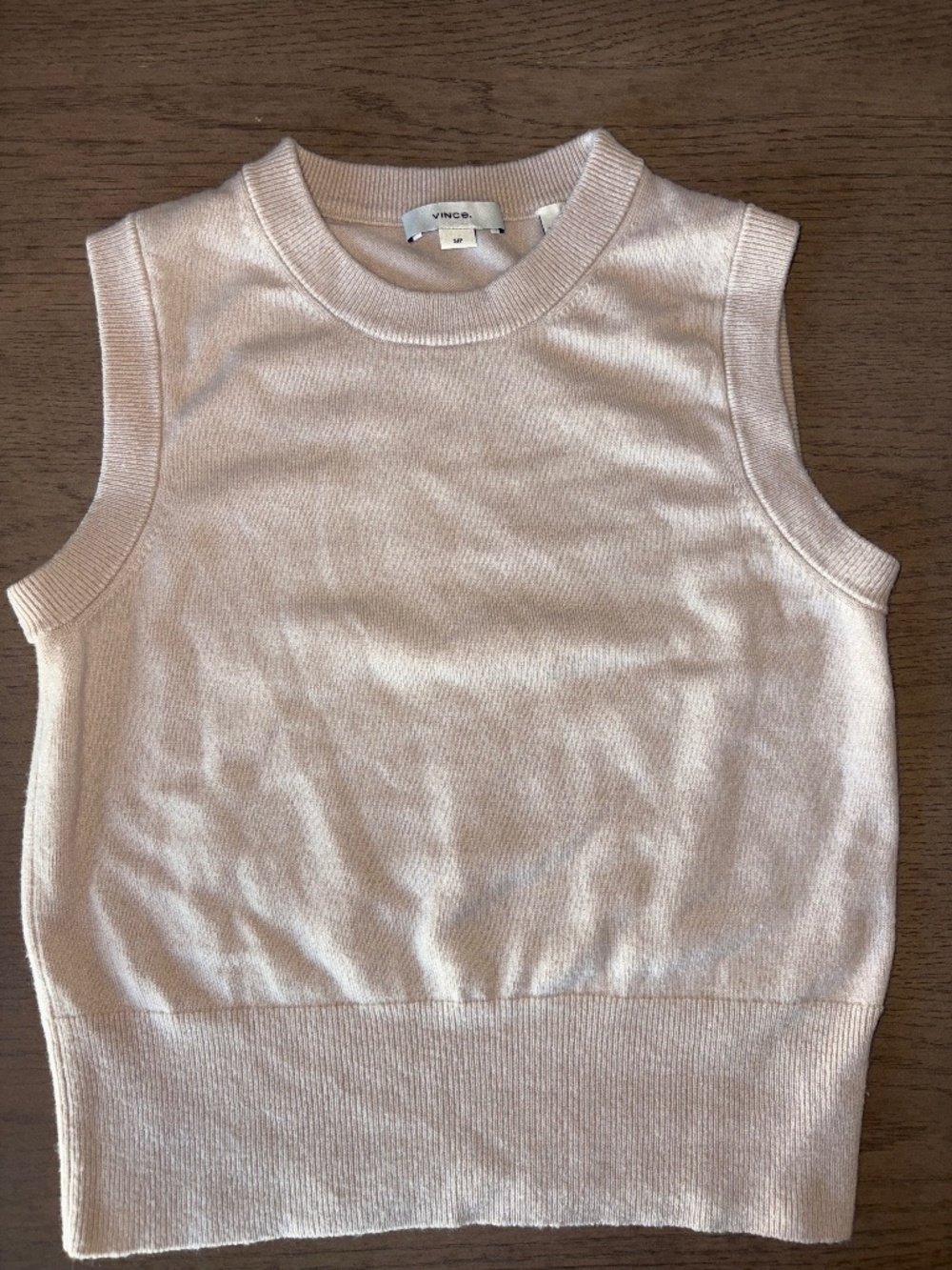 Vince Wool-Blend Lightweight Sweater Vest